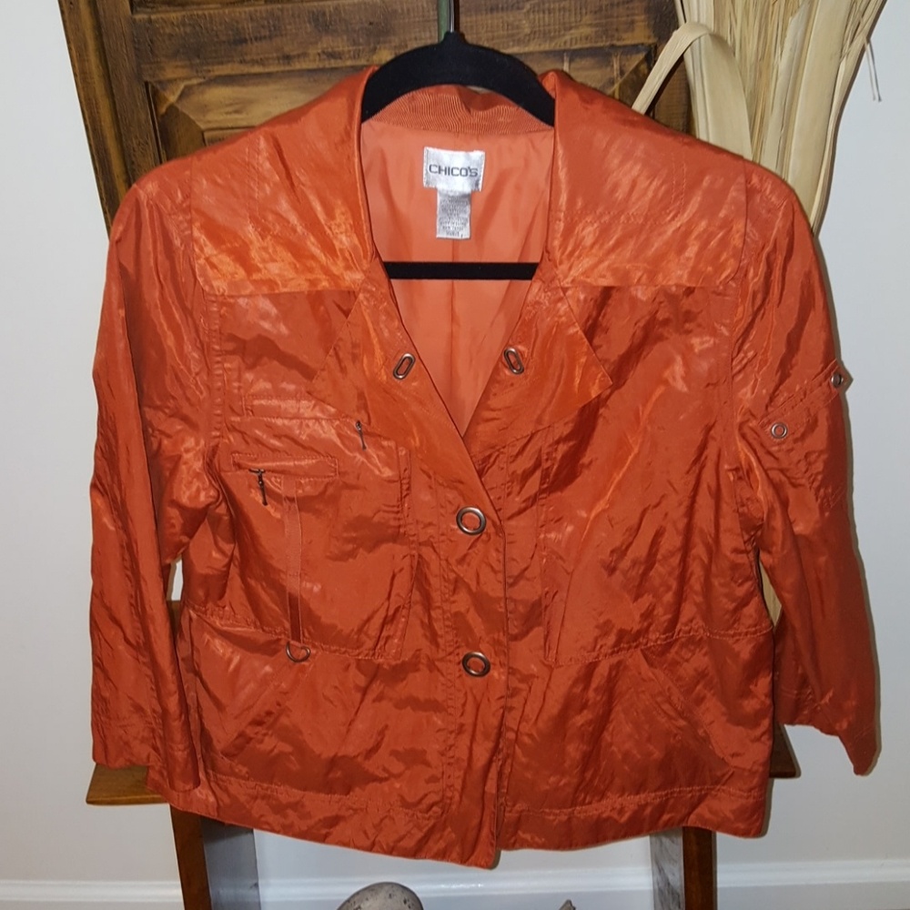 Darling orange jacket - Picture 7 of 8
