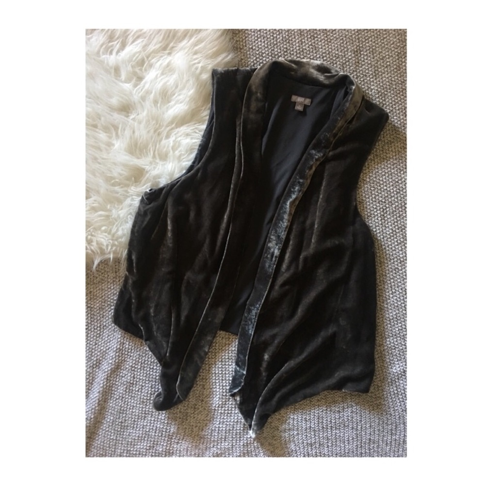 J. Jill Velvet Vest 