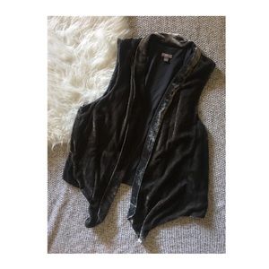 J. Jill Velvet Vest 
