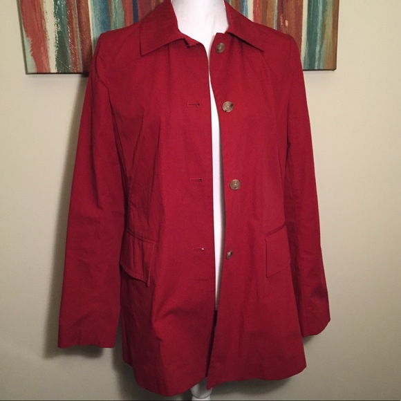 Banana Republic Button Down Cotton Jacket - Picture 2 of 8