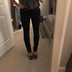 Rebecca Taylor sz 4 Straight Leg Black Dress Pants