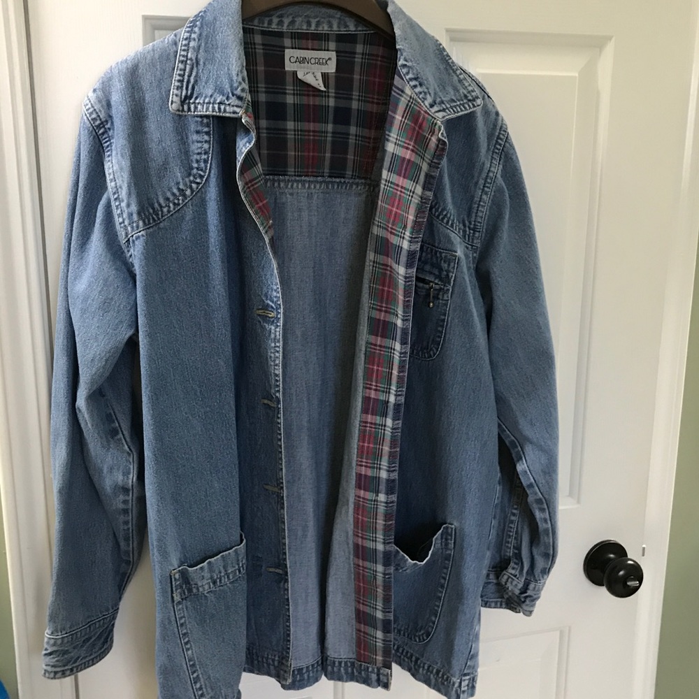 Blue jean jacket