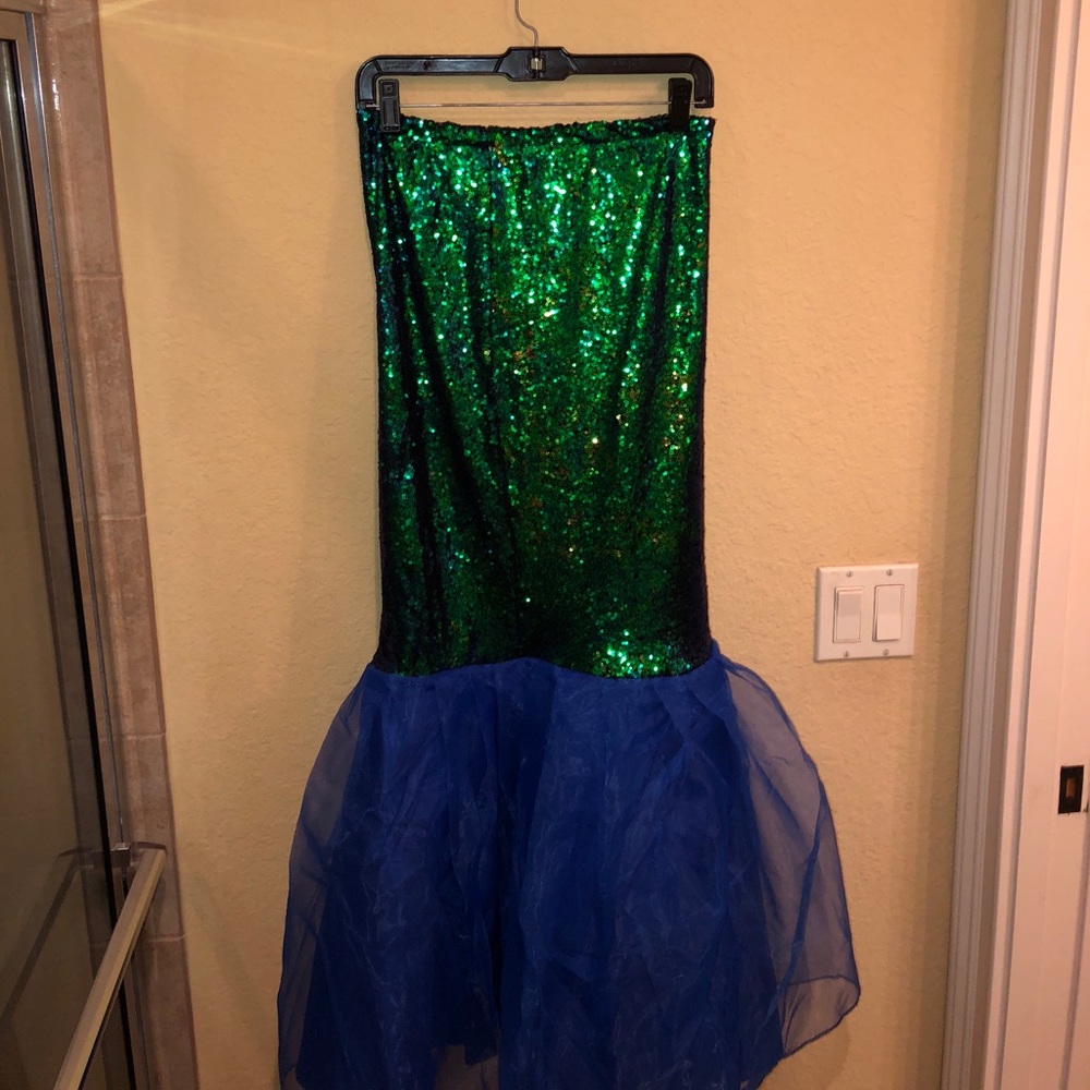 Mermaid tail costume