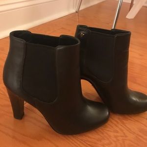 Vince Canute black heeled booties -7.5
