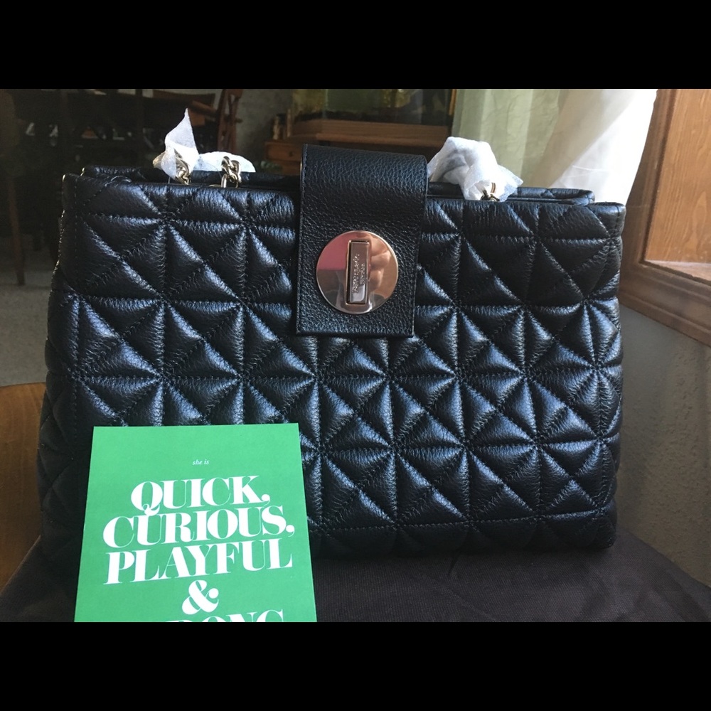BNWT Kate Spade Whitaker Elena black - Picture 2 of 8