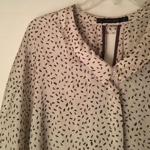 Zara Basics Slouchy Flowy 3/4 Sleeve Blouse Sz M Zara Basics Slouchy Flowy 3/4 Sleeve Blouse Sz M