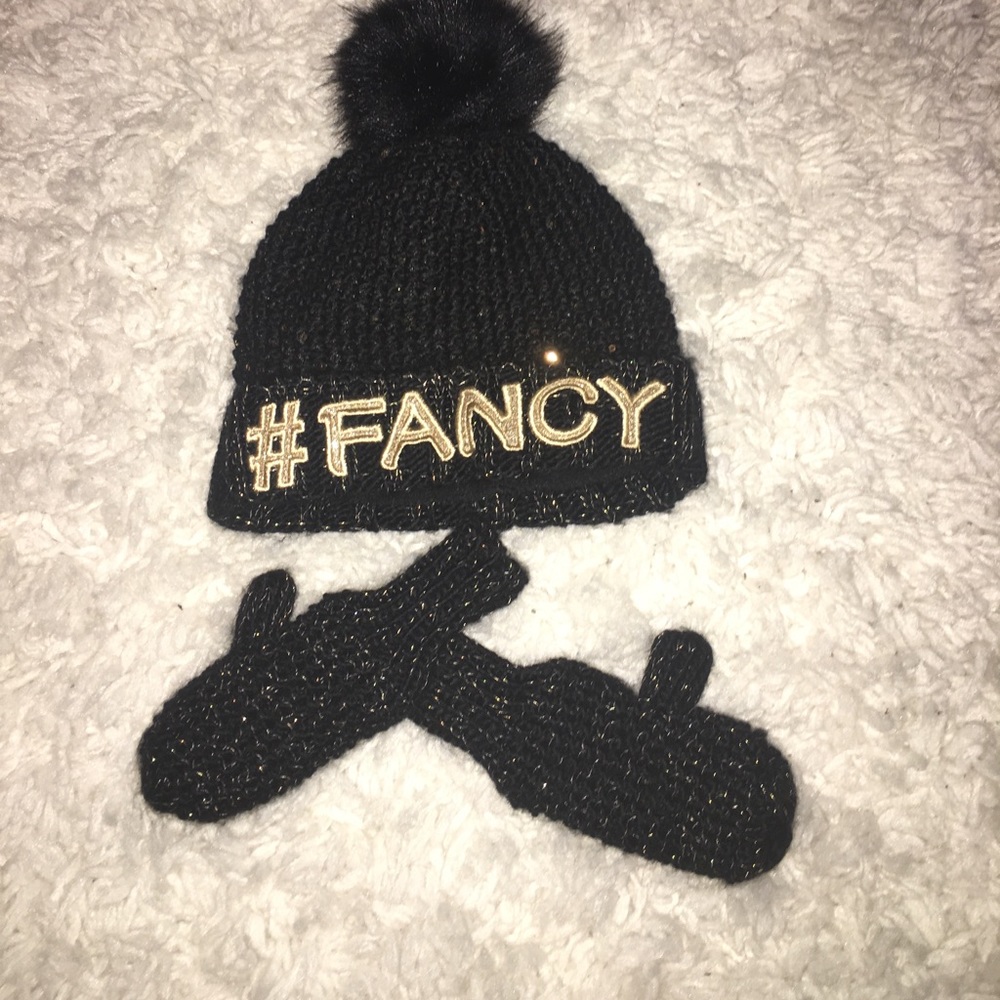 Beanie and mittens