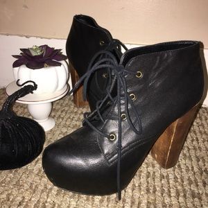 Steve Madden platform booties