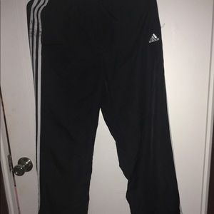 Adidas sweatpants wide leg