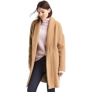Gap SP Classic Wool Camel Robe Coat NEVER WORN