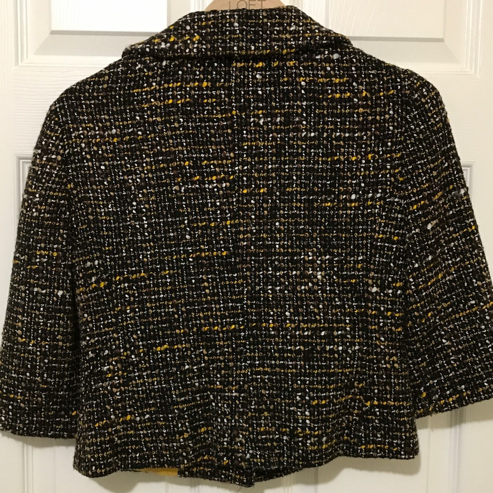 LOFT Tweed Statement Jacket - Picture 4 of 7
