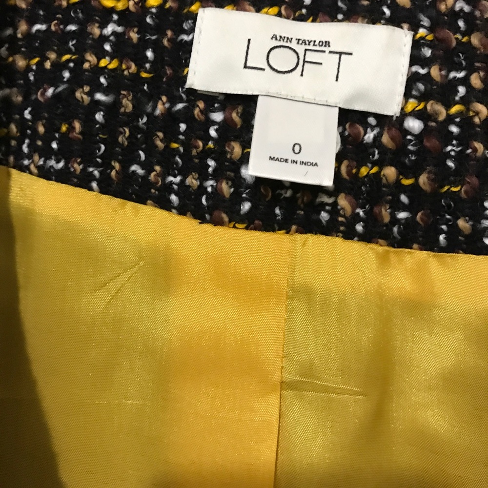 LOFT Tweed Statement Jacket - Picture 5 of 7