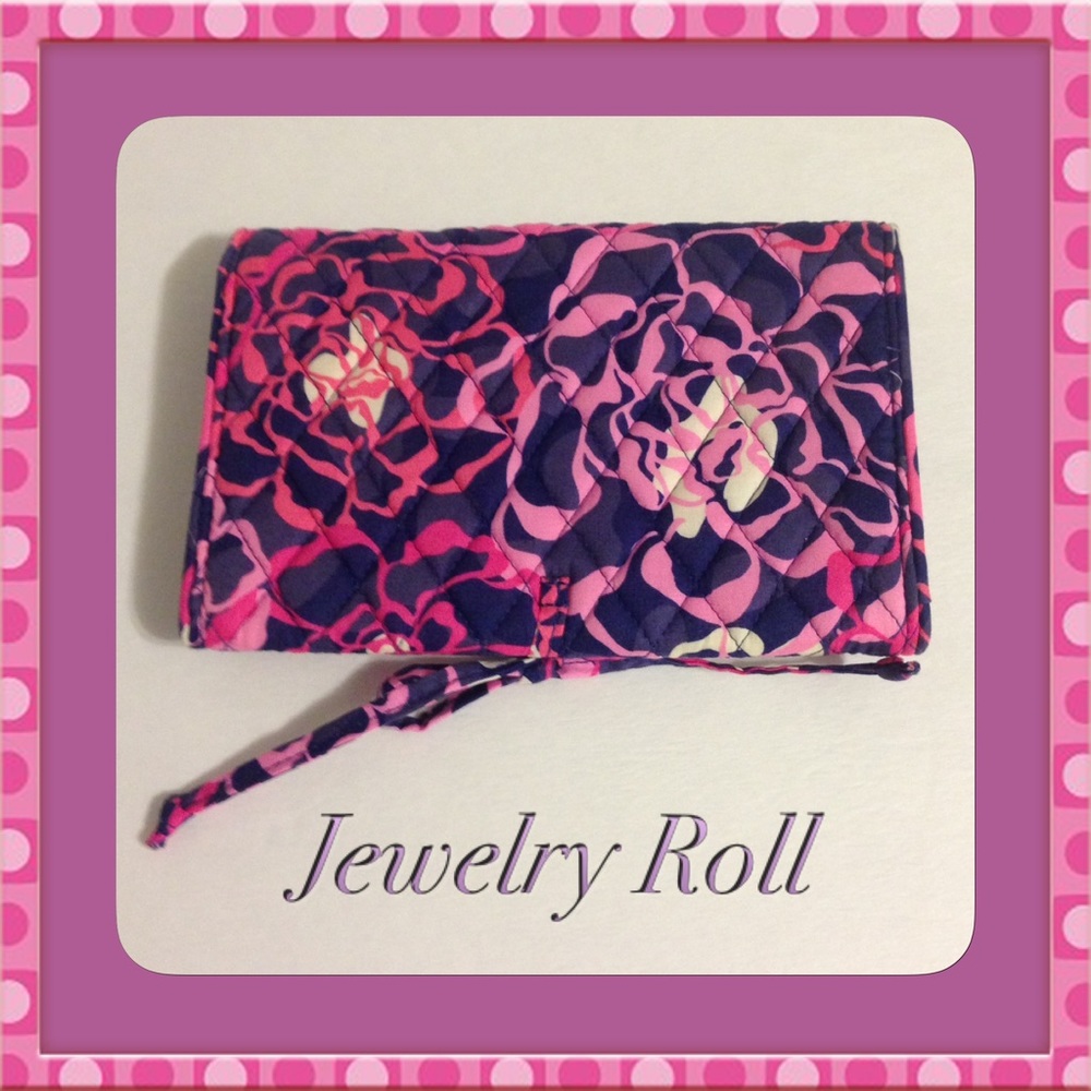 🟣Vera Bradley Jewelry Roll