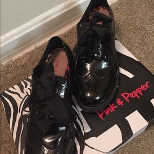 Pink & Pepper Loafers