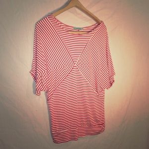 Pleione for Anthropologie dolman sleeve stripe top
