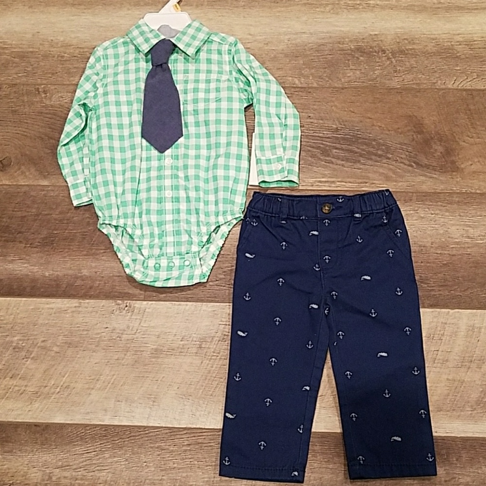 NWT Carters Boys Set - 12 months