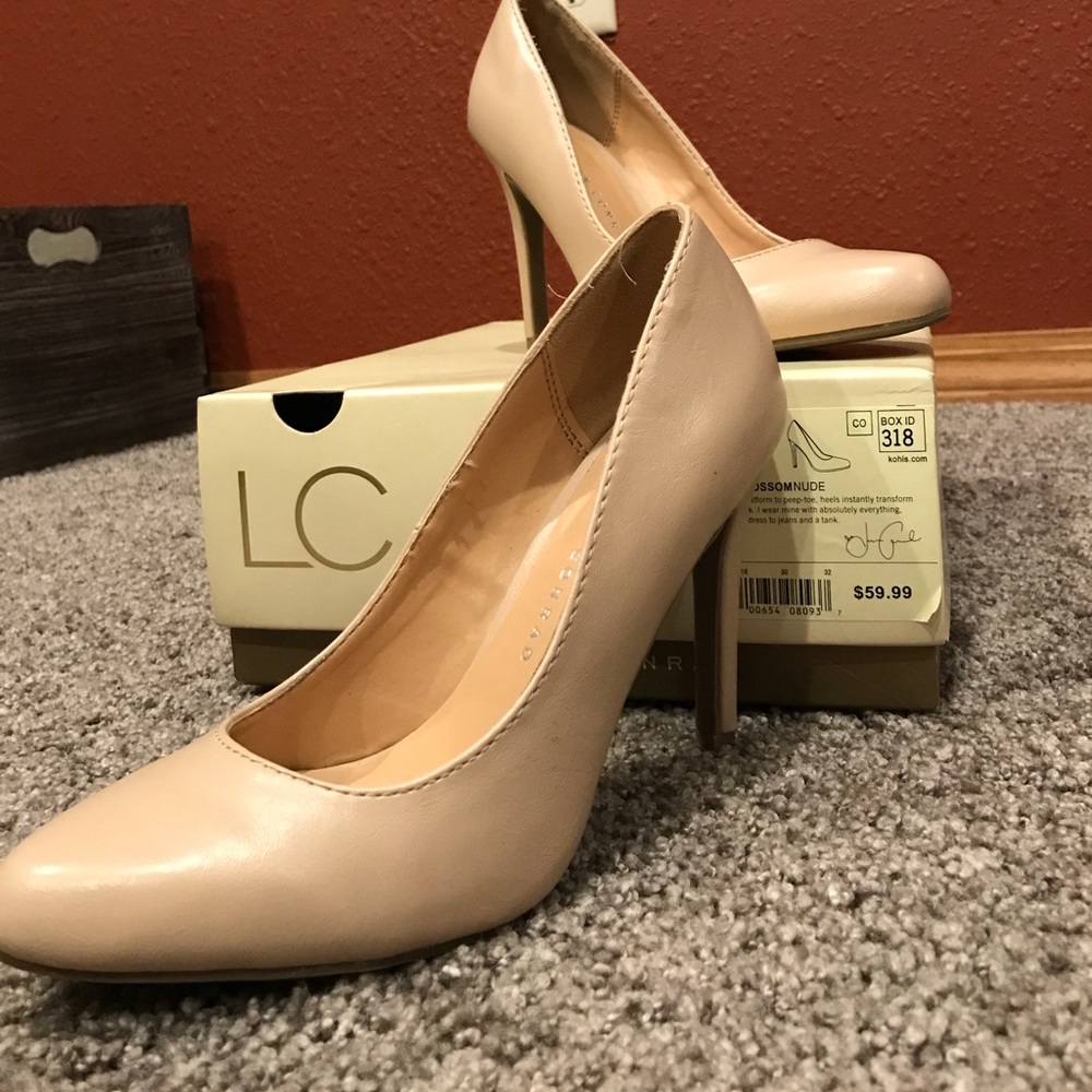 Nude heels