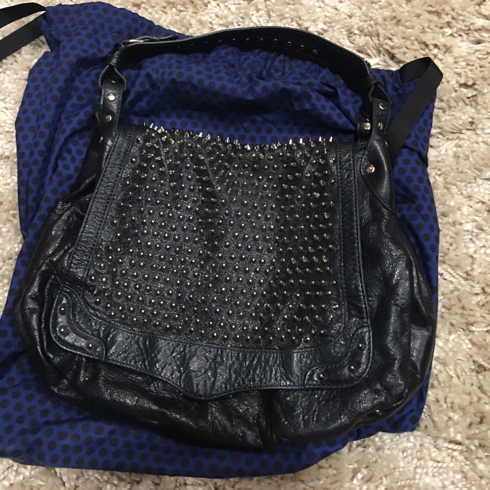 Rebecca Minkoff studded moonstruck purse .