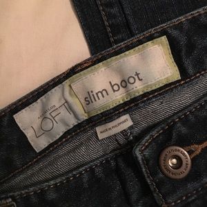 ( Loft Slim Boot Cut Jean