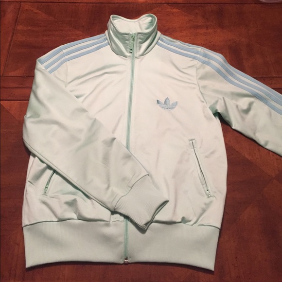 adidas mint green jacket