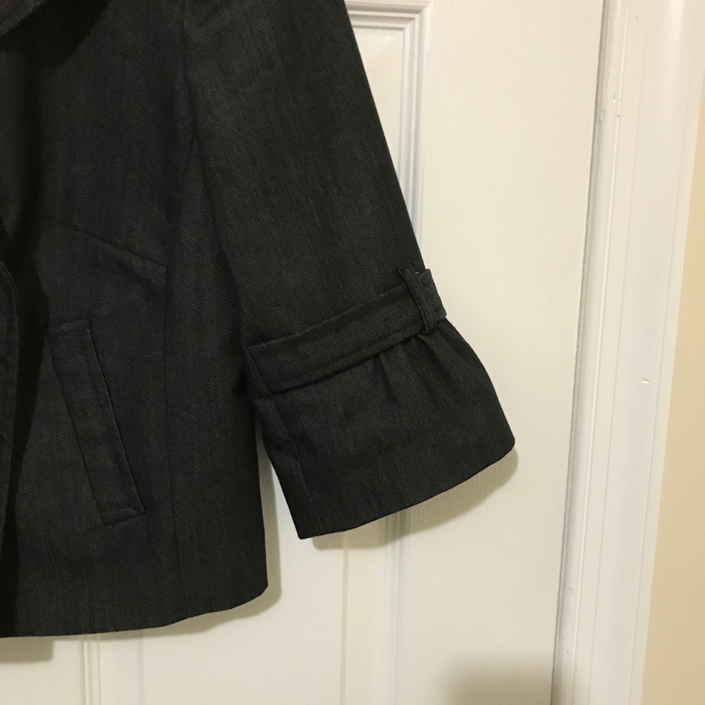 LOFT Cropped Swing Coat - Picture 3 of 7