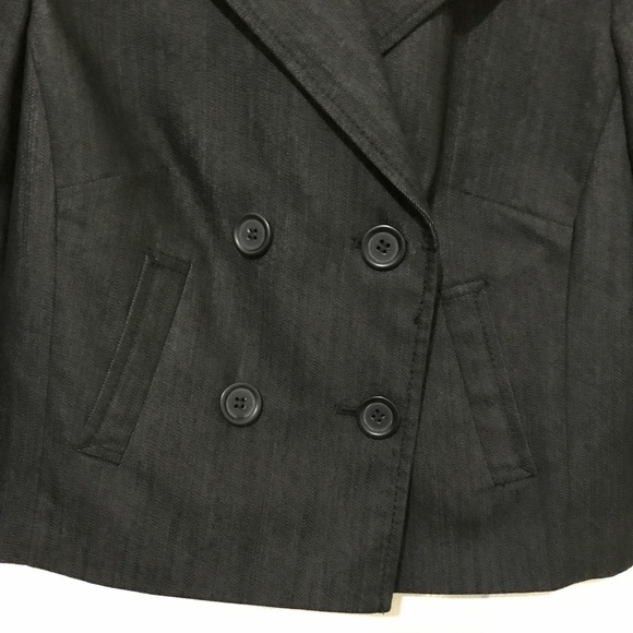 LOFT Cropped Swing Coat - Picture 2 of 7