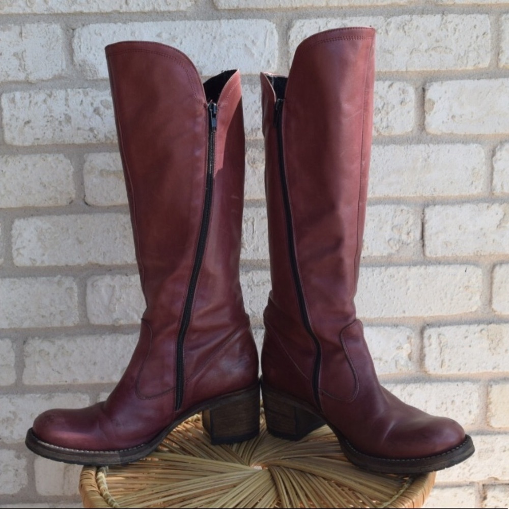 Leather Dune London Boots