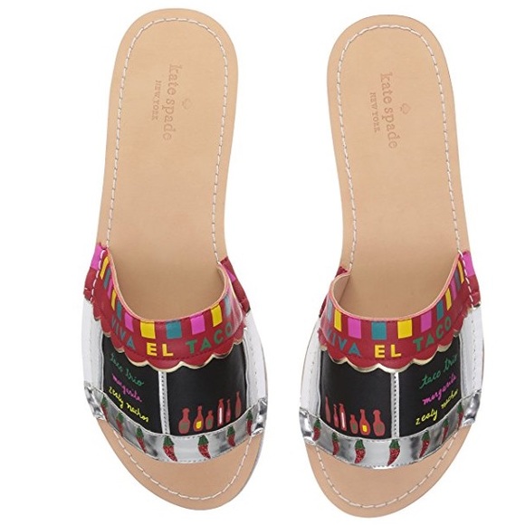 FLASH SALE kate spade // taco truck slides - Picture 3 of 6