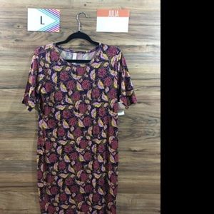 LuLaRoe Julia - L (NWT)