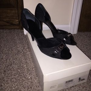Dior D'orsey Peep Toe Heels