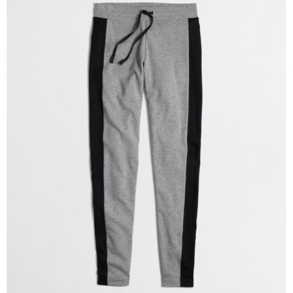 J. Crew Factory Pants - New! J. Crew Colorblock Skinny Sweatpants $69.50