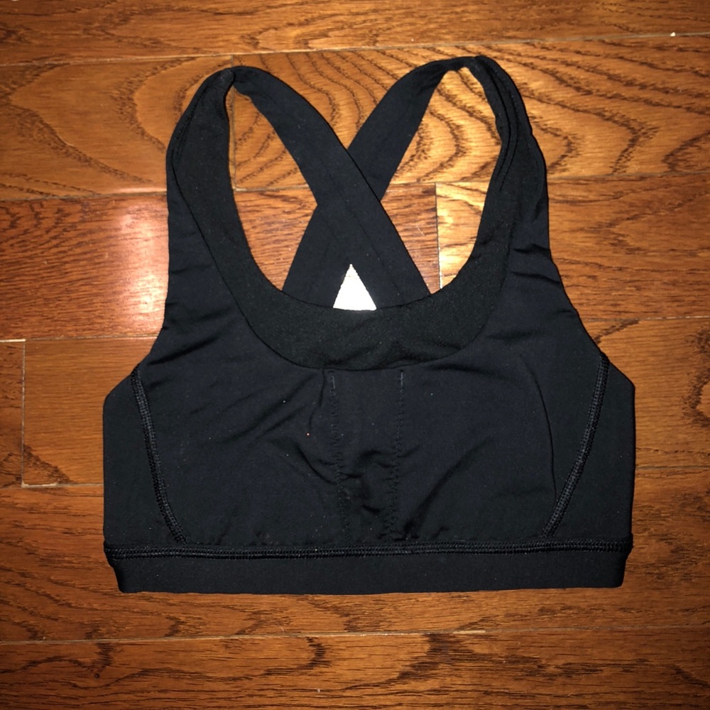 Black lulu lemon bra