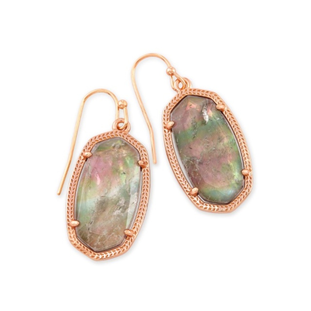 Dani Drop Earrings in Crystal Gray Illusion