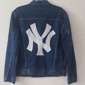 yankees jean jacket