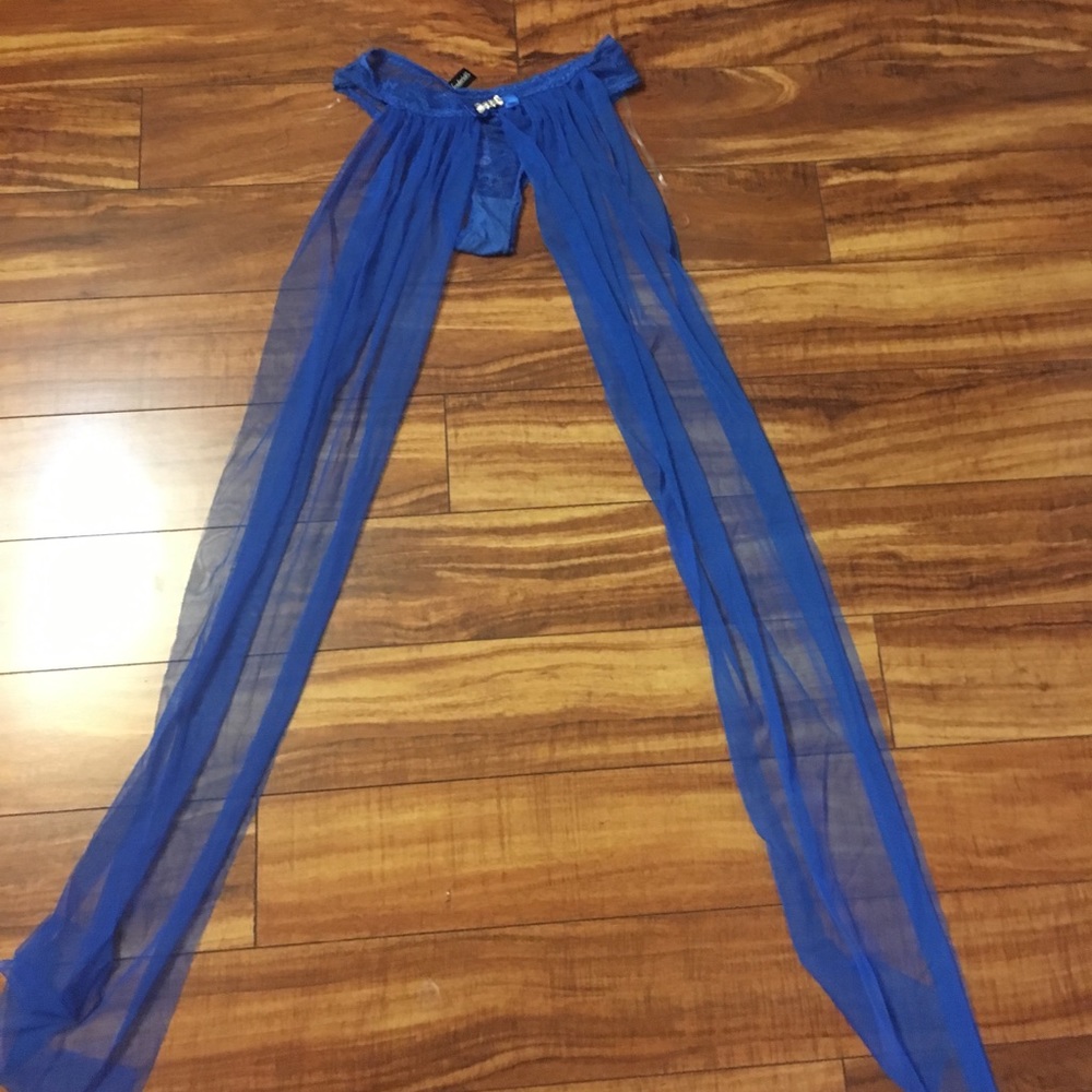 Sexy Blue Lace Panty