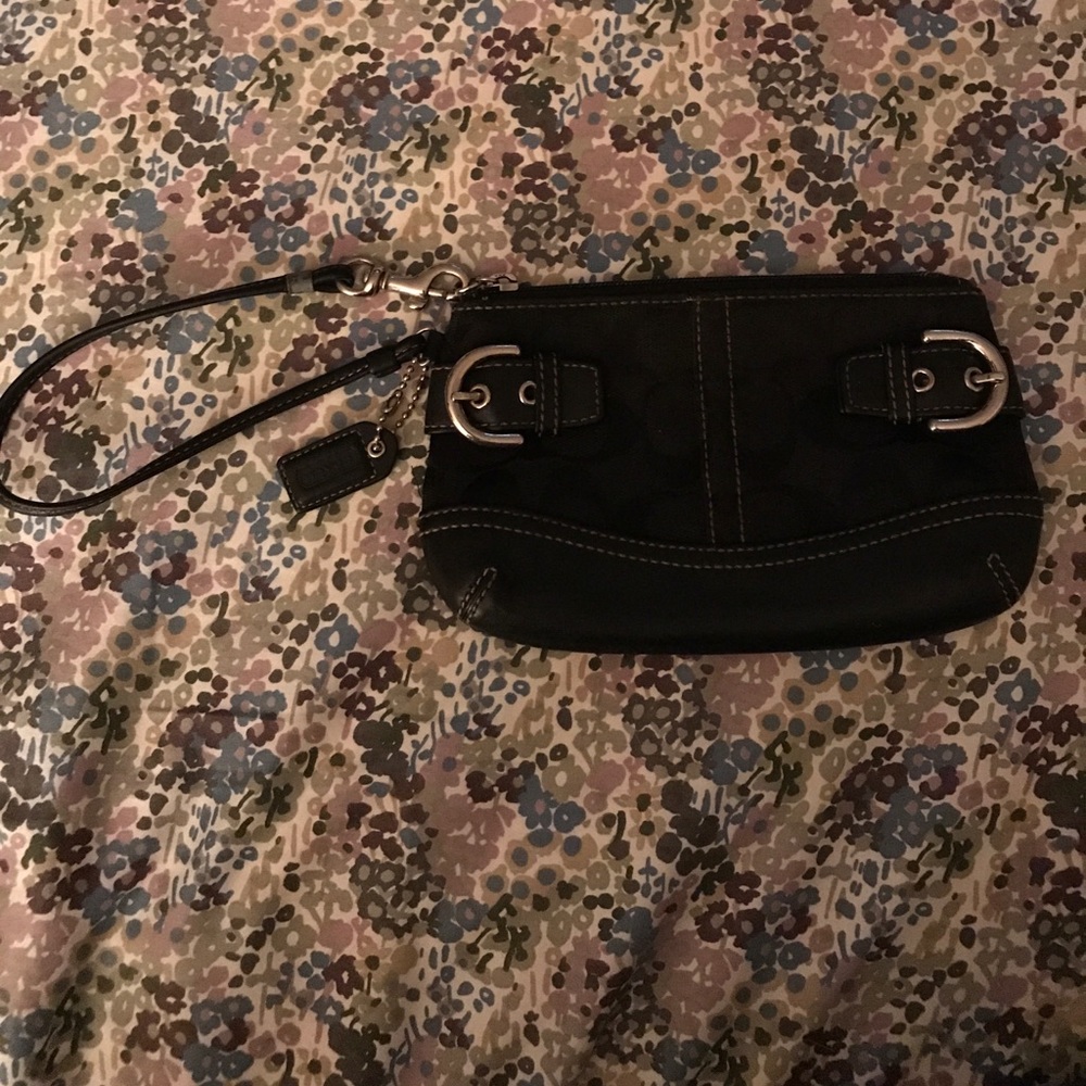 Authentic coach wristlet