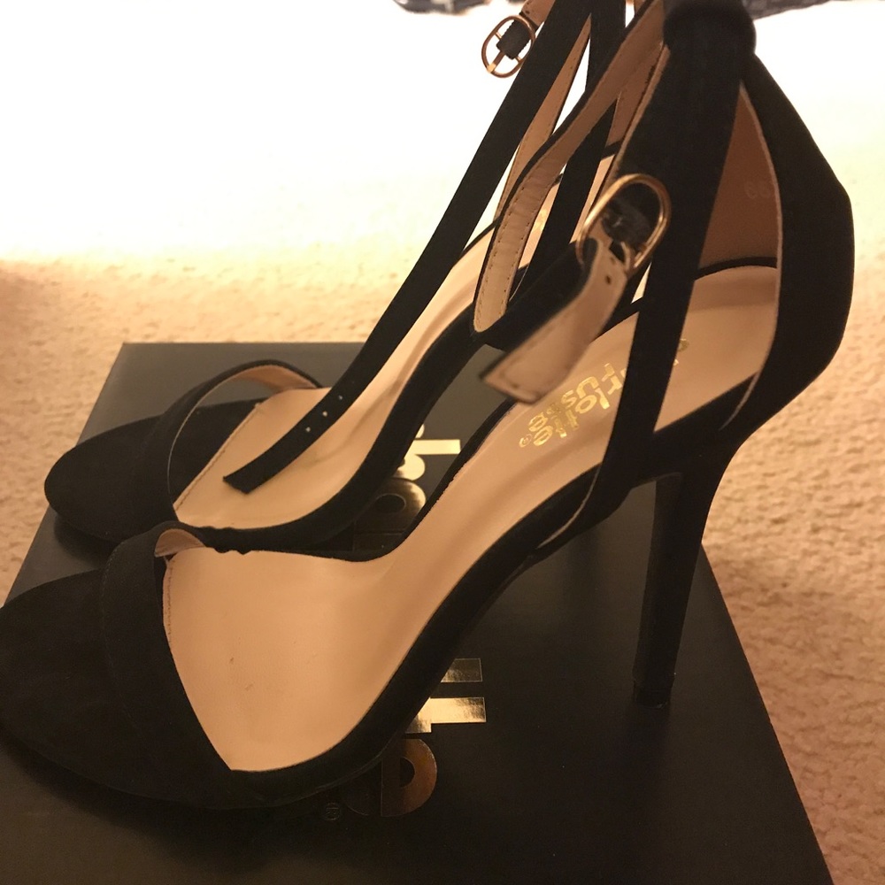 Charlotte Russe strapless sandal