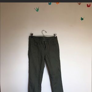 Stretchy PrAna Olive Jeans