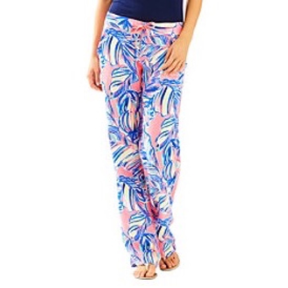 NWT Lilly Pulitzer galley linen pant size 8