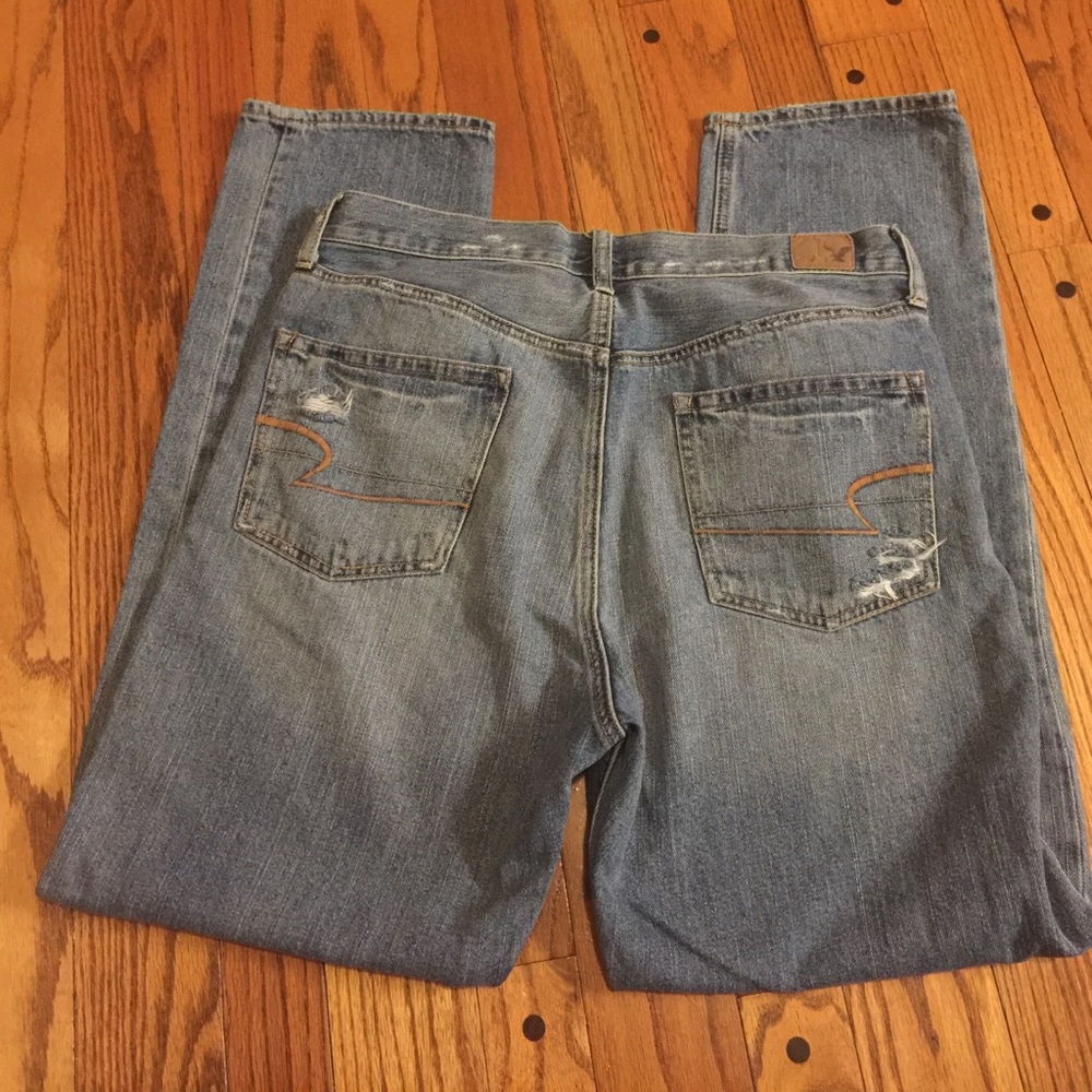 American Eagle Tomboy Fit Sz 8 Long ⚓️🗽