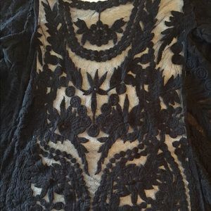 H&M 💄 Black Lace Top
