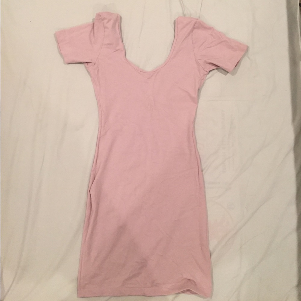 NWT- American apparel bodycon u-neck dress