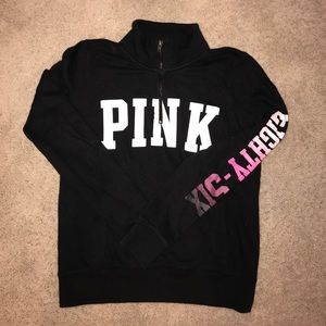 VS PINK 1/4 zip