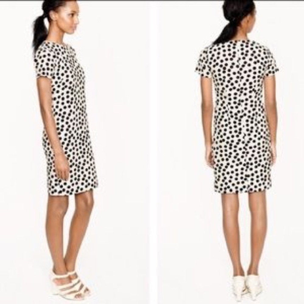 J. Crew polka dot dress