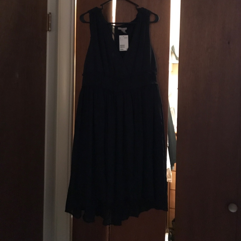 H&M navy dress