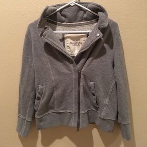 Grey A&F jacket