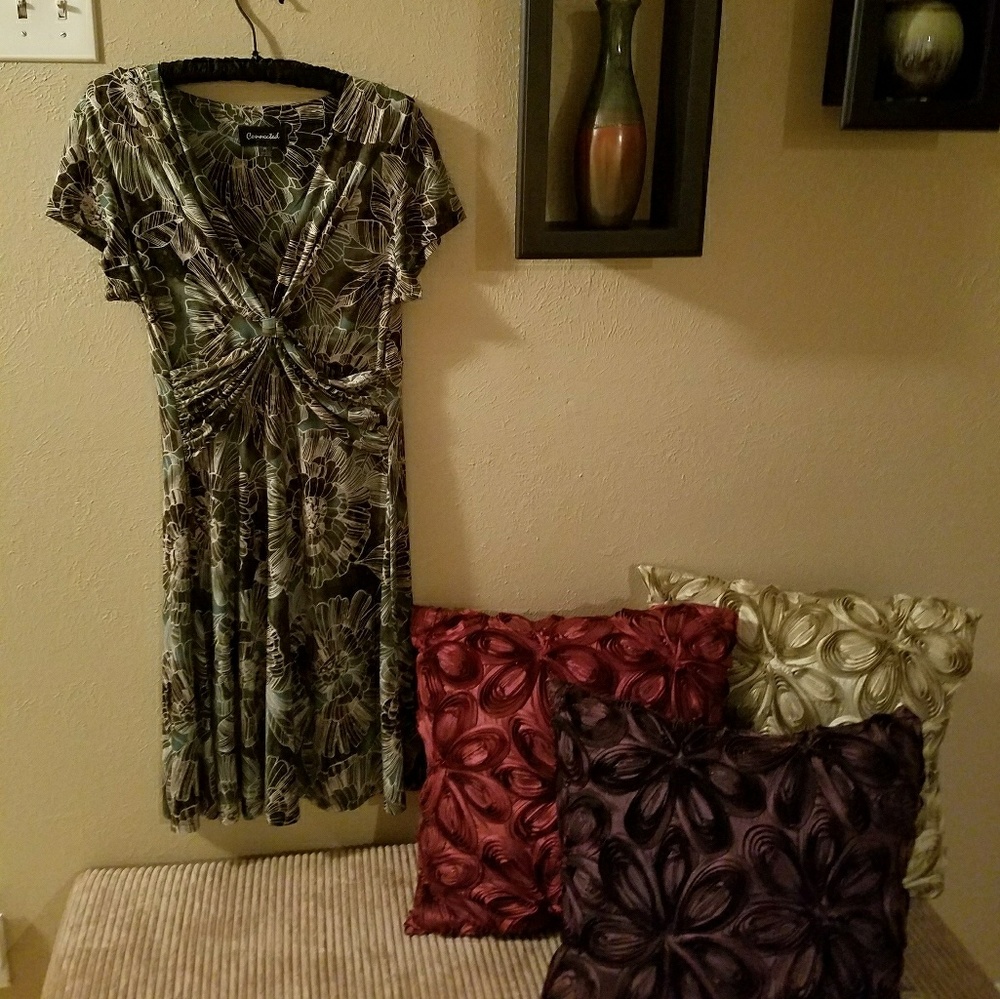 Flattering fitted dress