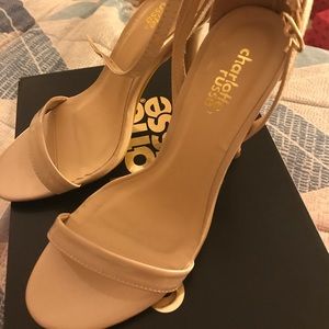 Charlotte Russe strapless sandals