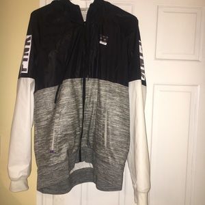Victoria secret wind breaker zip up