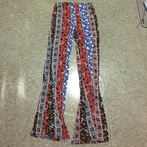 Flowy cotton spandex pants